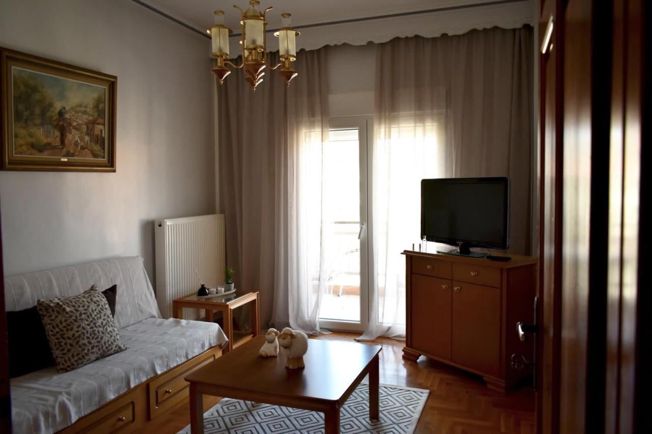 Κεντρικό Και Ευρύχωρο Οροφοδιαμέρισμα Kastoria Bagian luar foto